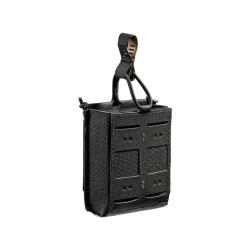 Porte-chargeur rapide HK417 Frog Pro ouvert &agrave; cordelette - Noir