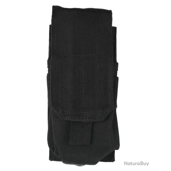 Porte-chargeur simple 5.56 mm M4 M16 Mil-Tec en polyester - Noir