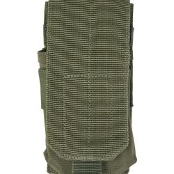 Porte-chargeur simple 5.56 mm M4 M16 Mil-Tec en polyester - Vert olive