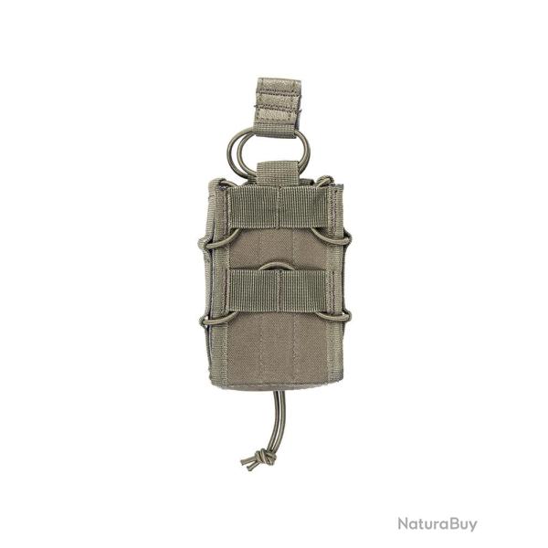 Porte-chargeur simple Mil-Tec Open Top pour M4 polyester - Vert Olive