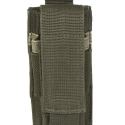 Porte-chargeur simple Mil-Tec pour pistolet polyester PVC - Vert olive
