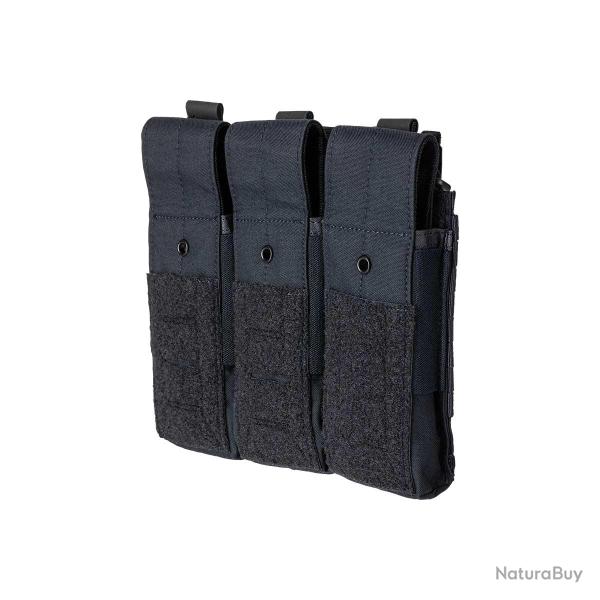 Porte-chargeur triple 5.11 Tactical Flex AR Covert en nylon - Dark Navy