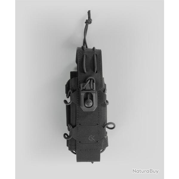 Porte-lampe GK Dutycall r�glable sur platine MOLLE - Noir
