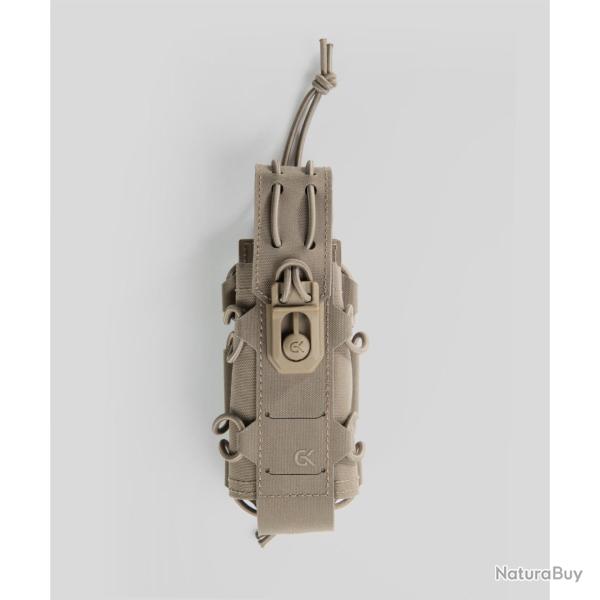 Porte-lampe GK Dutycall r�glable sur platine MOLLE - Coyote