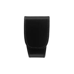Porte-menottes Duty ASP en cuir &agrave; c&ocirc;t&eacute;s &eacute;lastiques compatible - Autre