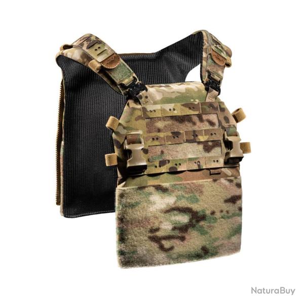 Porte-plaques Praetorian Frog Pro avant et arri�re � boucles - Multicam / LG