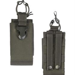 Porte-radio MOLLE - Vert olive