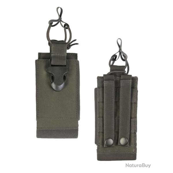 Porte-radio MOLLE - Vert olive