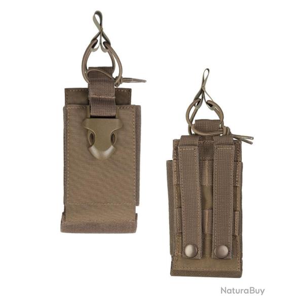 Porte-radio MOLLE - Coyote