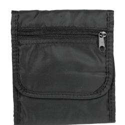 Portefeuille tour de cou Mil-Tec en polyamide 15 x 12,5 cm - Noir