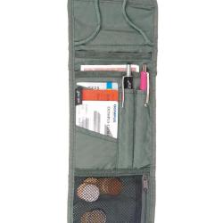 Portefeuille tour de cou Mil-Tec en polyamide 15 x 12,5 cm - Vert olive