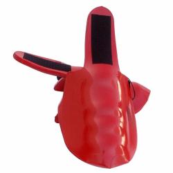 Protection de pied Redman XP Foot Guard vendue par paire - Rouge