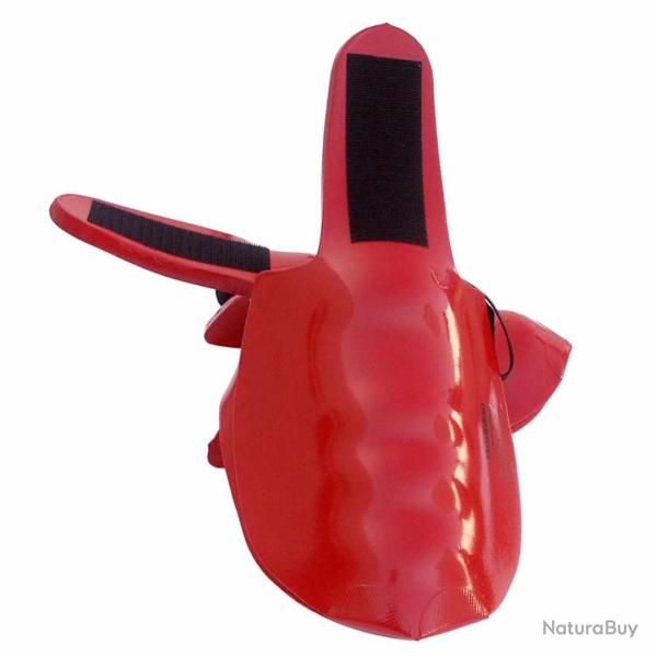 Protection de pied Redman XP Foot Guard vendue par paire - Rouge
