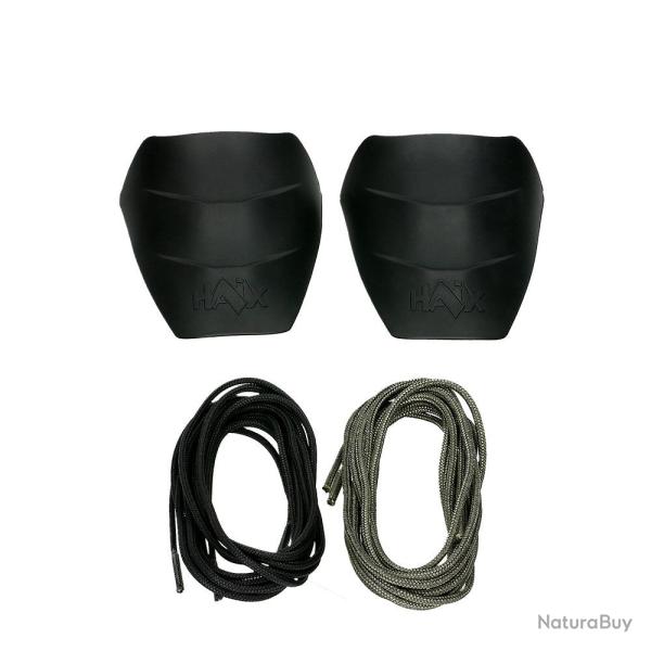 Protections de cou-de-pied Haix Instep Protector 2.0 Color-Kit, la paire, 56 g - Noir / Gris / 11.5-