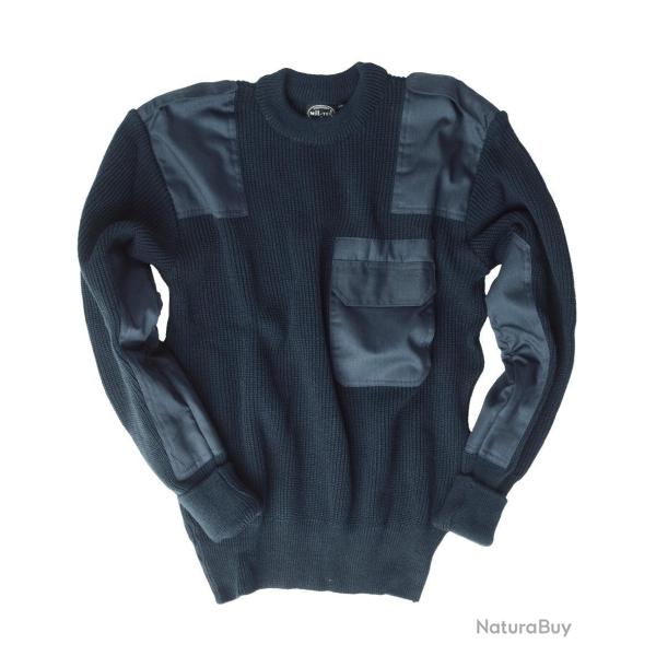 Pull Mil-Tec Bundeswehr en polyacrylique - Bleu marine / 56