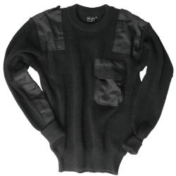 Pull Mil-Tec Bundeswehr en polyacrylique - Noir / 50