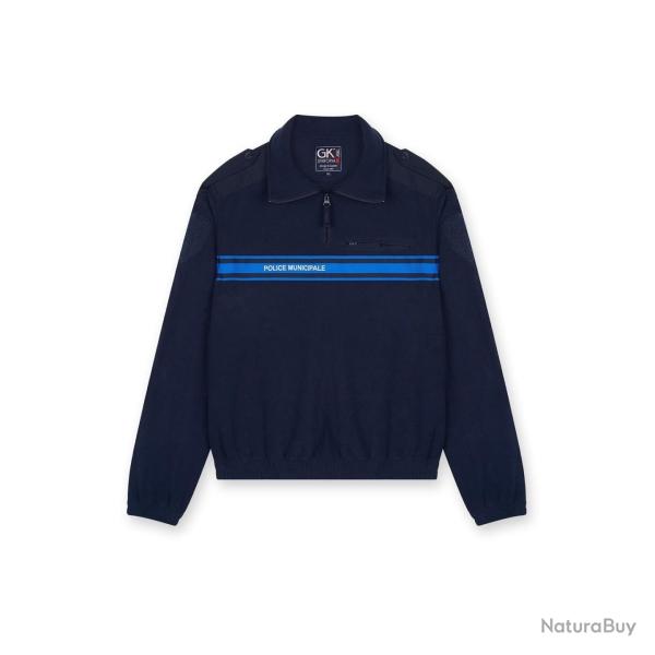 Pull polaire GK Professional renforts �paules et coudes poche - Autre / XL