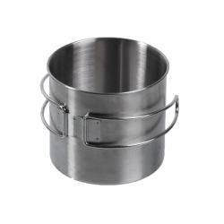 Quart Mil-Tec en acier inoxydable 600 ml avec anses - Autre