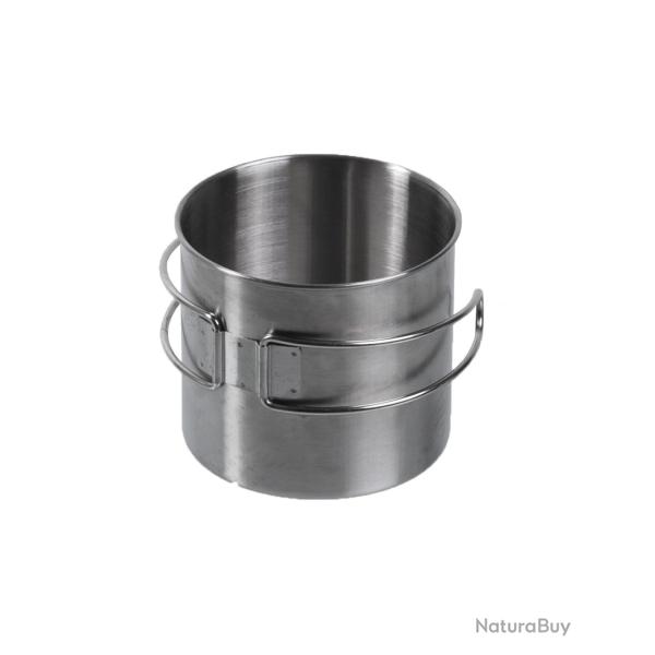 Quart Mil-Tec en acier inoxydable 600 ml avec anses - Autre