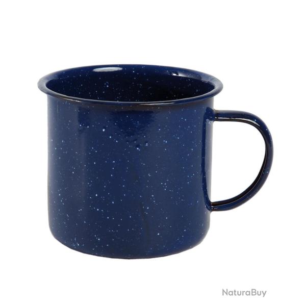 Quart Mil-Tec type Western en �mail 680 ml hauteur 10 cm - Bleu