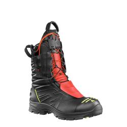 Rangers pompiers Haix FIRE EAGLE 2.0 Pro anti-coupure classe - Noir / Rouge / Jaune / 44 EU / 9.5 UK