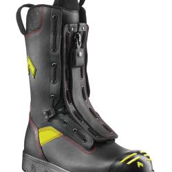 Rangers pompiers Haix FIRE FLASH 2.0 fermeture &agrave; glissi&egrave;re - Noir / 45
