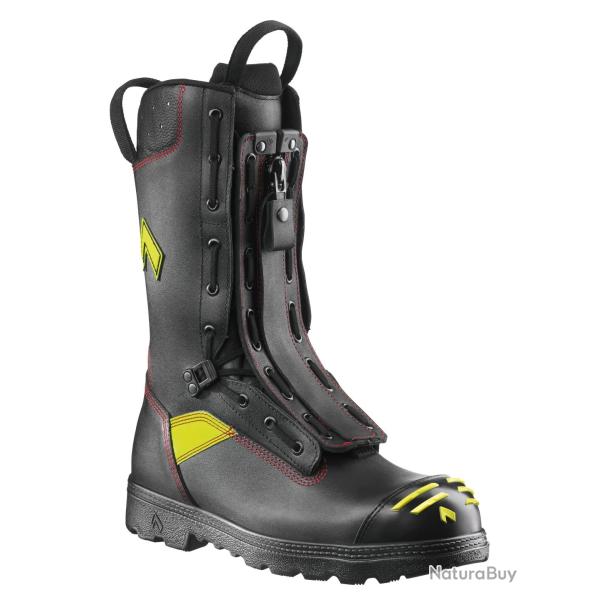 Rangers pompiers Haix FIRE FLASH 2.0 fermeture � glissi�re - Noir / 49