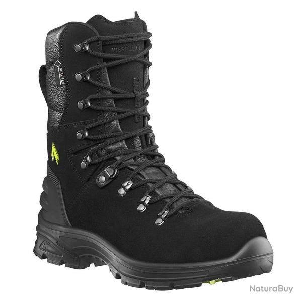 Rangers pompiers Haix MISSOULA 2.0 feux de for�t cuir velours - Noir / 37 EU / 4.5 UK
