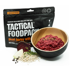 Ration de survie Tactical Foodpack Orge perl&eacute; &agrave; la betterave