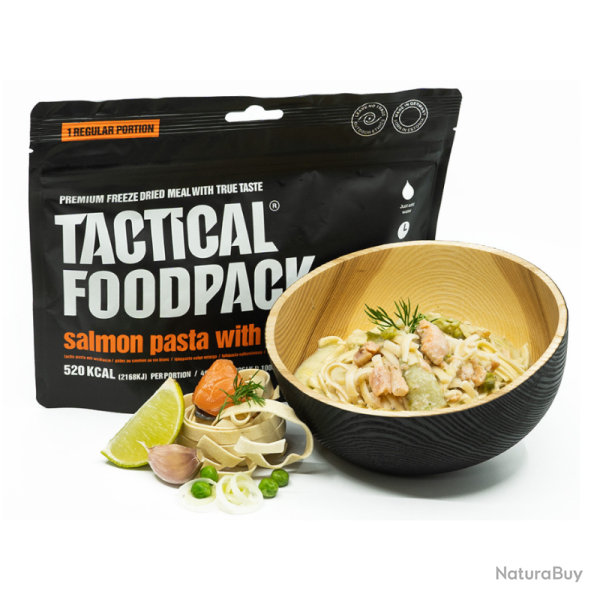 Ration de survie Tactical Foodpack P�tes au saumon et vin