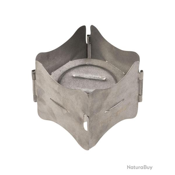R�chaud pliant Mil-Tec Cook Stand en acier inoxydable 100 g - Autre