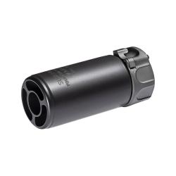 R&eacute;gulateur de souffle Surefire Blast Warden multicalibre - Noir / Sur cache-flamme Surefire