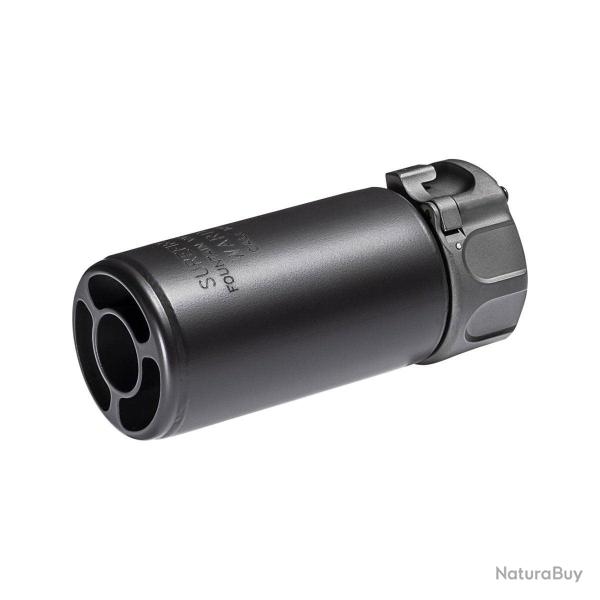 R�gulateur de souffle Surefire Blast Warden multicalibre - Noir / Sur cache-flamme Surefire