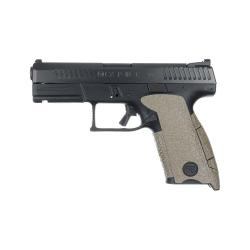 Rev&ecirc;tement de poign&eacute;e Talon Grip en caoutchouc pour CZ P10 Compact 9 mm dos moyen - Autre