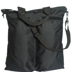Sac &agrave; casque de pilote Mil-Tec en polyester 600D 52 x 42 cm - Noir
