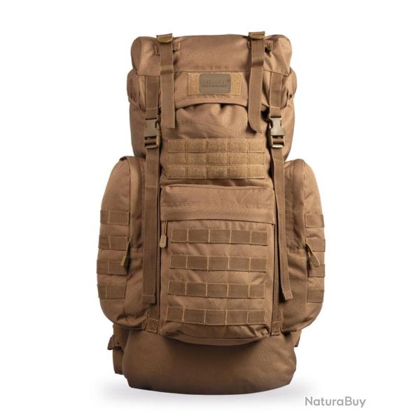 Sac � dos 72h Mil-Tec BW Gen. II 65 L en polyester 600D - Coyote