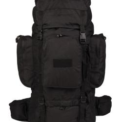 Sac &agrave; dos 72h Mil-Tec Recom 88 L en polyester 600D - Noir