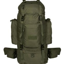Sac &agrave; dos 75 L Mil-Tec Ranger en polyester 600D enduit - Noir