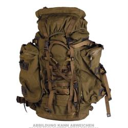 Sac &agrave; dos britannique de 100 litres avec poches d'occasion - Vert olive