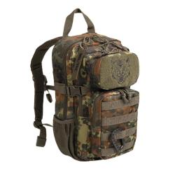 Sac &agrave; dos d'assaut type US Mil-Tec pour enfant 14 litres - Flecktarn