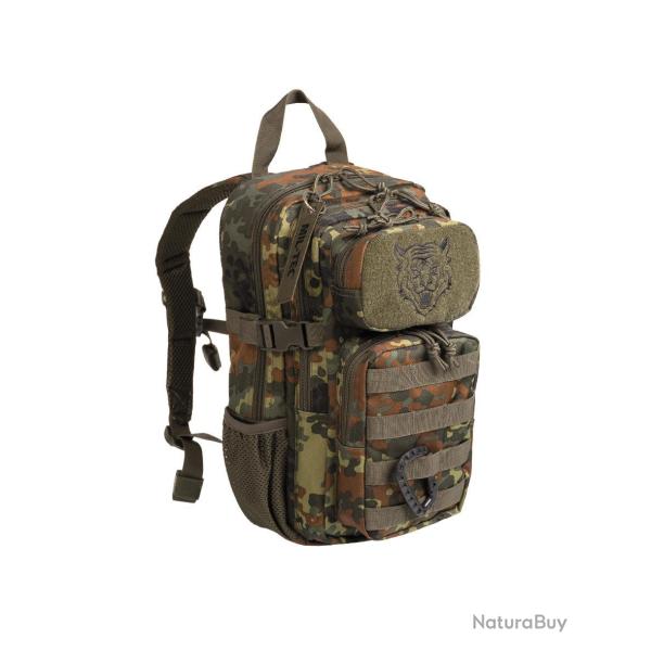 Sac � dos d'assaut type US Mil-Tec pour enfant 14 litres - Flecktarn