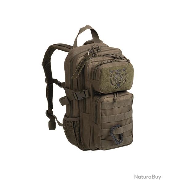 Sac � dos d'assaut type US Mil-Tec pour enfant 14 litres - Vert olive
