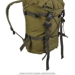 Sac &agrave; dos d'un jour de la Bundeswehr d'occasion - Vert olive