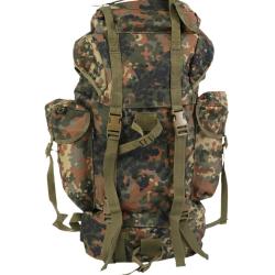 Sac &agrave; dos de combat type Bundeswehr Mil-Tec 65 litres - Flecktarn