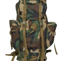 Sac &agrave; dos de combat type Bundeswehr Mil-Tec 65 litres - Woodland