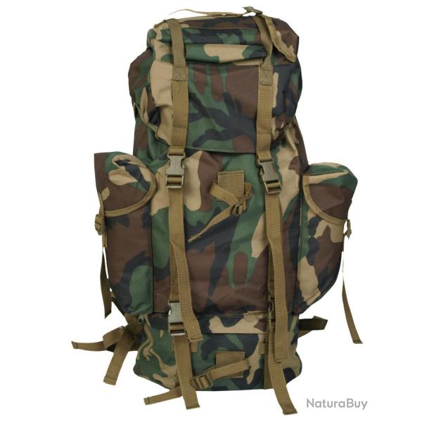 Sac � dos de combat type Bundeswehr Mil-Tec 65 litres - Woodland