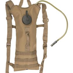 Sac d'hydratation Mil-Tec Basic 3 L en polyester 600D - Coyote