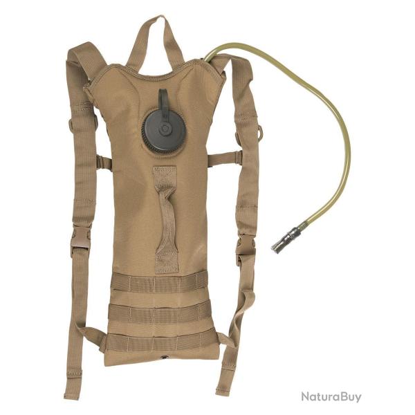 Sac d'hydratation Mil-Tec Basic 3 L en polyester 600D - Coyote