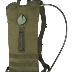 Sac d'hydratation Mil-Tec Basic 3 L en polyester 600D - Vert olive