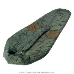 Sac de couchage britannique de poids interm&eacute;diaire d'occasion - Vert olive